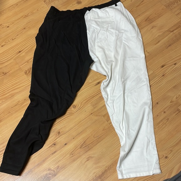 Hot Topic Pants & Jumpsuits Half White And Half Black Hot Topic